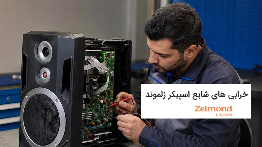 خرابی های شایع اسپیکرهای زلموند